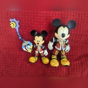Kingdom Hearts Mickey action figures 2 sizes